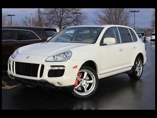2008 cayenne awd turbo navigation panoramic sunroof carfax certified very clean
