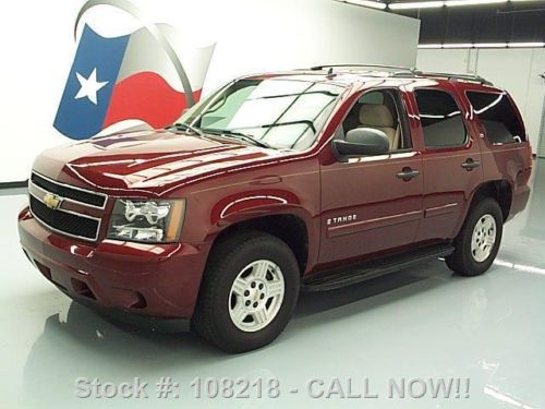 2008 chevy tahoe 4.8l v8 9-passenger roof rack tow 72k  texas direct auto