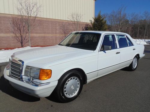 1990 mercedes benz 300 sel 28k miles museum quality pristine vehicle must see !!