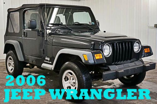 2006 jeep wrangler 4x4  wow nice clean sporty fun great condition runs great!!!