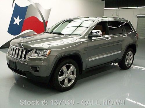2012 jeep grand cherokee overland pano roof nav only 3k texas direct auto