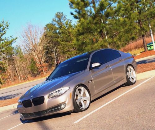 2011 bmw 550i sport 6mt 43k miles with bmw factory warranty and upgrades