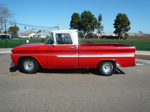 1963 chevy c10 short bed swb restored california rust free pickup
