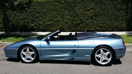 Ferrari 355 spider unque color combination 21k miles fully serviced &amp; new tires