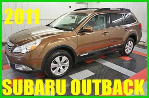 2011 subaru outback 3.6r limited nice! one owner! loaded! nav! 80+ photos! look!