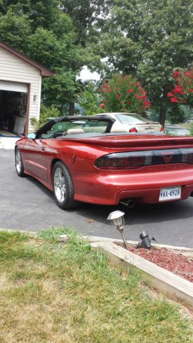 Pro touring pro street transam convertible 383 stroker super charged over 500 hp