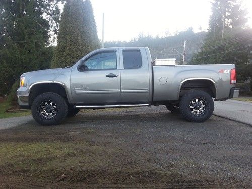 2009 gmc 2500hd 4x4 extended cab