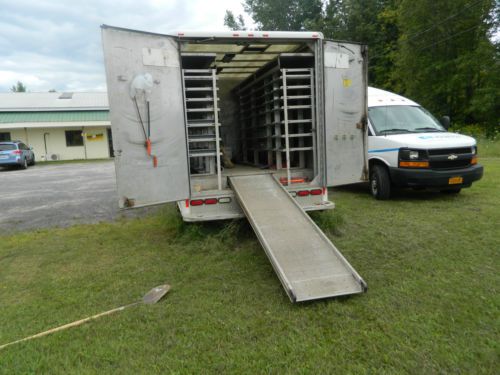 2003 isuzu roto rooter truck with hackney 12&#039;6&#034;x7&#039;x7&#039;6&#034; boxes-major engine probl