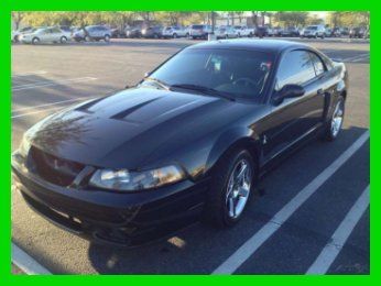 2004 ford mustang cobra supercharged 4.6l v8 6-speed manual coupe suede cd