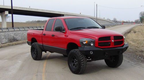 No reserve 35" mud tires, one of off road bumper halo's led tails lift hemi 4wd