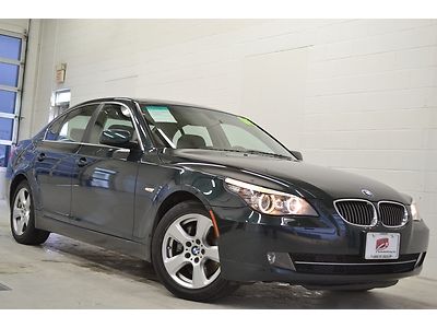 08 bmw 535xi premium cold weather navigation 62k financing awd leather moonroof