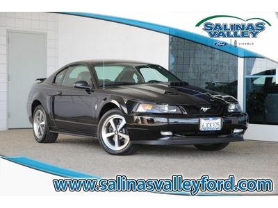 2003 ford mach 1 coupe 4.6l leather shaker hood am/fm/cd mach 460 etr abs brakes