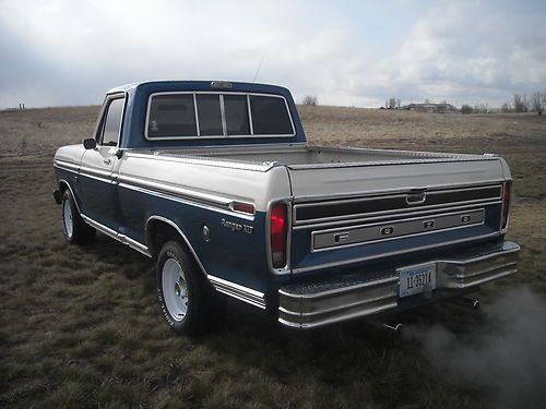 Ford f-100 ranger xlt shortbed, automatic (c-6) , 360 engine
