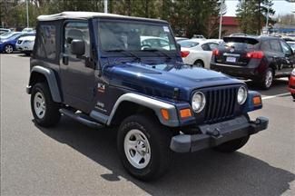 2004 blue automatic tj 4x4 excellent condition no accidents cleanest around 170k