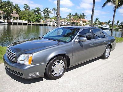 04 cadillac deville*49k orig non smoker miles*gorgeous*ac/htd seats*blue tooth