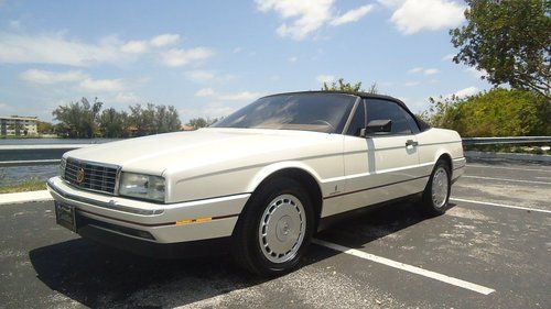 1992 cadillac allante  37,000 one florida owner miles just beautiful no reserve