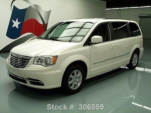 2012 chrysler town &amp; country touring dvd rear cam 40k texas direct auto