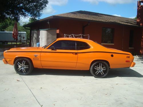 1974 plymouth duster space duster custom paint