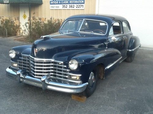 1946 cadillac 60s classic 4dr sedan - been in storage 25 yrs lo res!