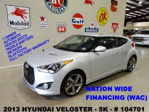 2013 veloster,turbo,automatic,3 door,htd lth,dimension,bluetooth,5k,we finance!!