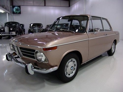 1968 bmw 2002 coupe, matching #'s engine, only 21,429 actual miles !