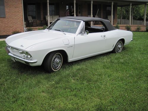 1965 chevrolet corvair corsa convertable 140hp 4speed very nice show quality