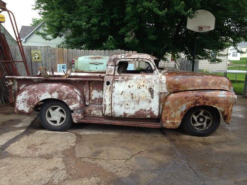1952 chevy truck **hot rat rod** custom body on modern chassis 4x4 lowrider look