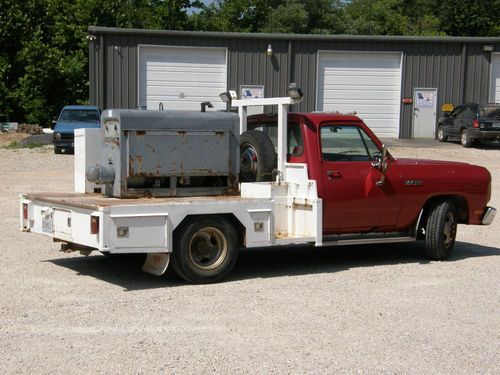 1991 cummings turbo deisel 350 ram with welder and leads