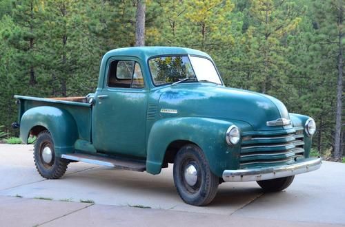 1951 chevy pickup. chevrolet, chevy truck, vintage