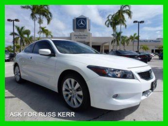 2010 accord 3.5 ex-l 3.5l v6 24v automatic fwd coupe navigation one owner