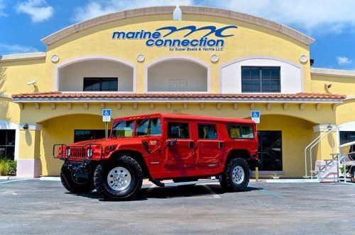 1995 am general hummer hard-top gas v8, low miles, babied, city vehicle