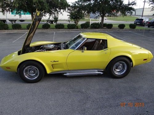1974 chevrolet corvette t-top, rebuilt numbers matching engine w/ only 3k miles