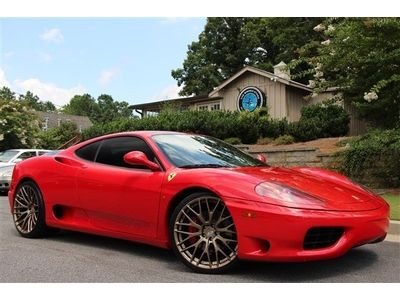 Red over black f1 20" wheels tubi exhaust serviced shields carbon interior more!