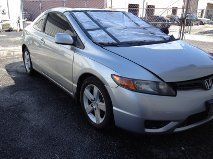 2008 honda civic ex coupe 2-door 1.8l clean title  - wrecked