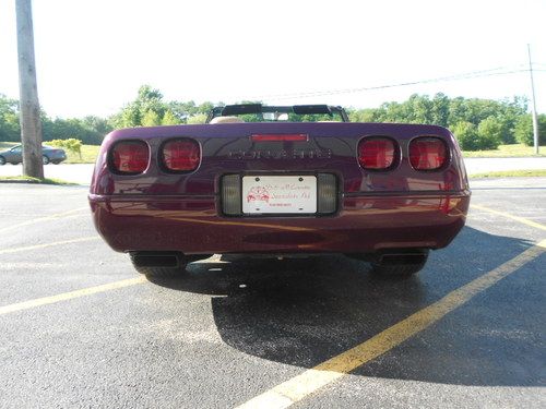 1995 corvette dark purple met. 1 of 1049 made