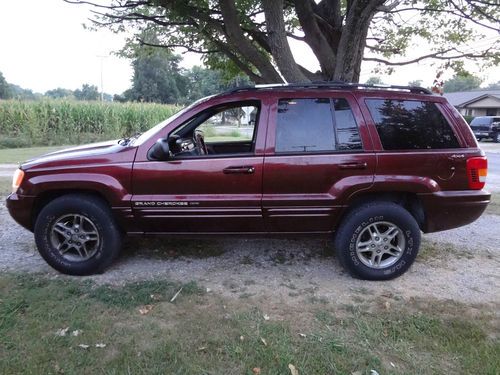 2000 jeep grand cherokee limited, 4 door, 4wd, clean, runs and drives great