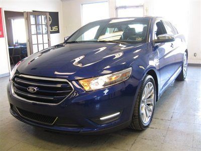 2013 ford taurus limited sync htd/ac lthr r-cam roof wood sony  save now $24,995
