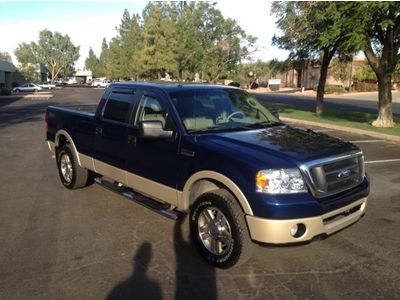 2008 ford f150 supercrew a real no reserve!! 4x4 lariat, super clean  like new!!
