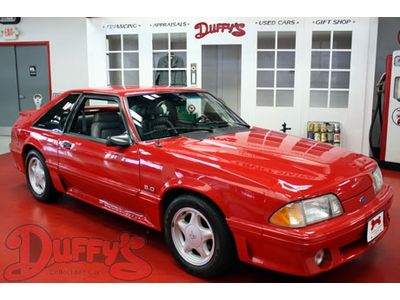 1993 ford mustang gt 5.0 with 33,000 original miles unmolested bone stock.