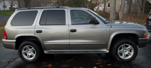 2000 dodge durango r/t sport utility 4-door 5.9l-4x4 with 3rd row seating