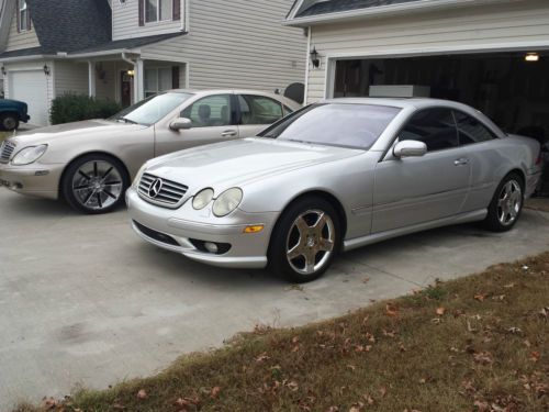 2001 mercedes cl500 with amg sport package and navigation