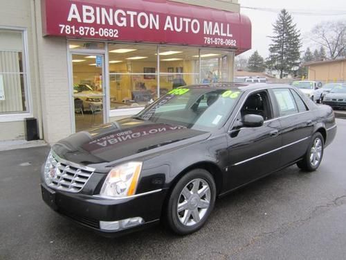 2006 cadillac dts fwd power roof black all options only 91k !!!