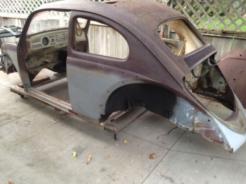 1962 vw beetle ragtop - project car