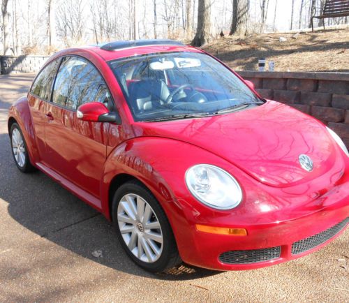 Volkswagen : beetle-new 2.5-red-good condition
