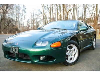 1998 mitsubishi 3000gt 1 owner 5 speed manual 72k low miles rare clean loaded