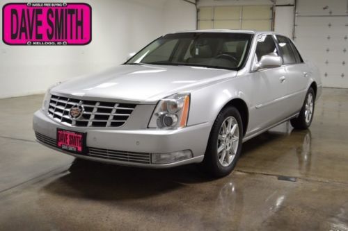 11 cadillac dts auto leather ac seats sunroof remote start onstar keyless entry