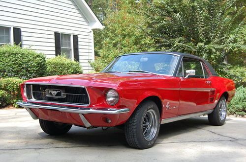 1967 mustang v8 289 c4 66 64 64 coupe number matching coupe