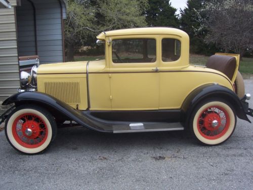 1930 ford model a with rumble seat parade car rat rod 20 yr restoration antique