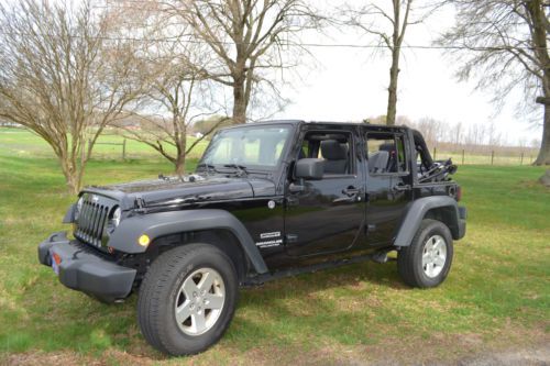 2011 jeep wrangler 4 door sport unlimited