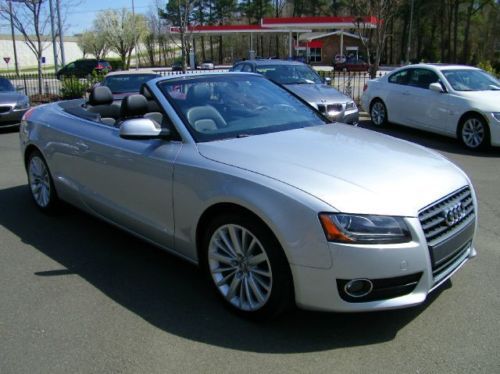A5 convertible 2.0t premium plus heated seats leather power top